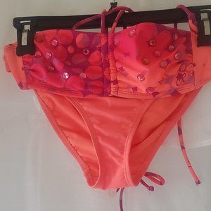 OP rhinestone bikini